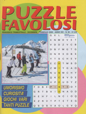 Puzzle Favolosi - Uscita n.95 - 4 Novembre 2025 - Trimestrale
