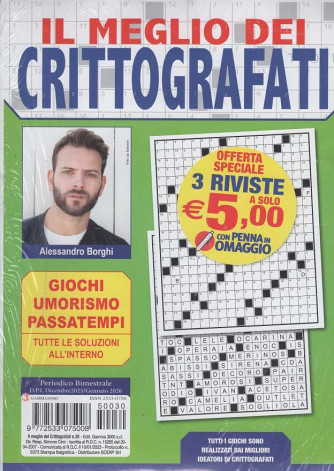 Il Meglio dei Crittografati + Penna - Uscita n.30 - 10 Dicembre 2025 - Bimestrale