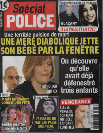 Special Police - n. 5 - trimestriel - janvier - fevrier - mars 2024 - in lingua francese