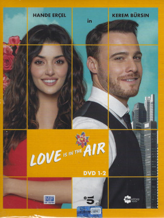 Love is in the air - prima uscita - 2 dvd + booklet + cofanetto in omaggio lingua italiano/ turco - n. 25 - 15 gennaio 2022