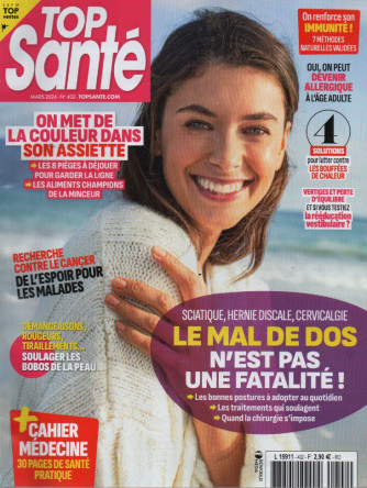Top Santè - n.401 - mars 2024 - in lingua francese