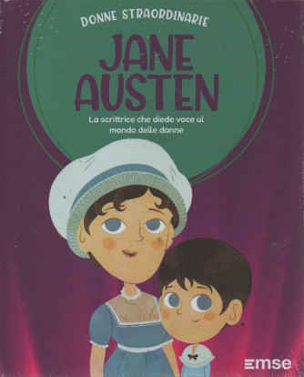 Donne straordinarie - n. 10 - Jane Austen - La scrittrice che diede voce al mondo delle donne -   settimanale - 25/5/2023 - copertina rigida