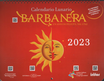 CALENDARIO BARBANERA 2023 cm 30x46 con spirale