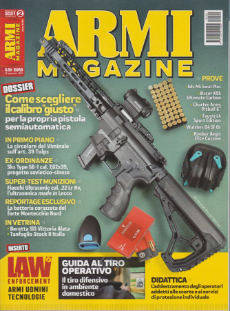 Armi Magazine - n. 2 - febbraio 2021- mensile