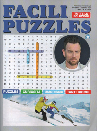 Facili puzzles - n. 4 - trimestrale -dicembre - febbraio 2024