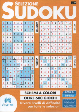 Selezione Sudoku - n. 37 - bimestrale - 20/4/2023