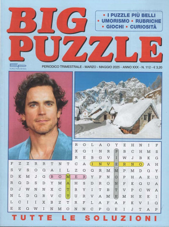 Big Puzzle - Uscita n. 112 - 22 Febbraio 2025 - Trimestrale
