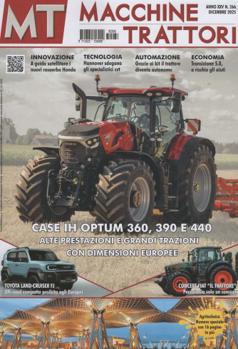 Macchine Trattori - Uscita n.266 - 4 Dicembre 2025 - Mensile