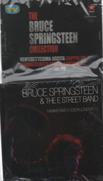 CD The Bruce Springsteen collection  - 27° uscita - Hammersmith Odeon, London 75- Bruce Spiringsteen & The e street band luglio 2023 - doppio cd