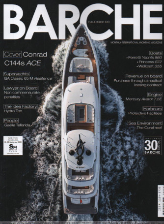 Barche - n. 8 - mensile - agosto   2023 - italiano - inglese
