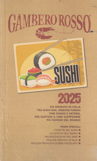 .Gambero Rosso -Sushi 2025- n. 389 - 14/6/2024