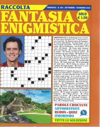 Raccolta Fantasia Enigmistica - n. 389 -settembre - novembre 2022
