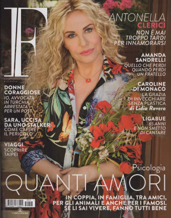 F (Femminile) - Uscita n.15 - 9 Aprile 2025 - Settimanale
