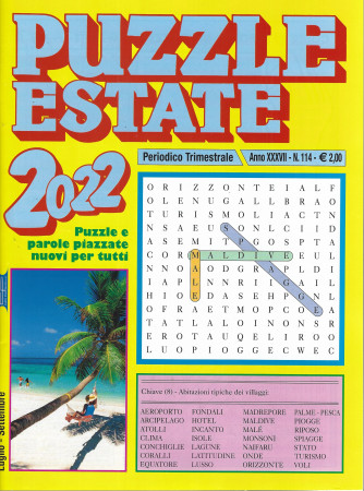 Puzzle estate 2022 - n. 114 - trimestrale -luglio - settembre   2022