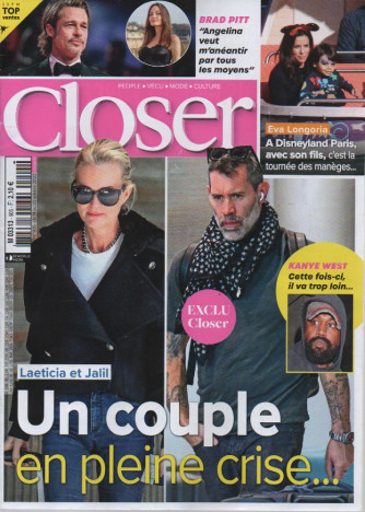 Closer - n. 905 - du 14 au 20 octobre 2022 - in lingua francese
