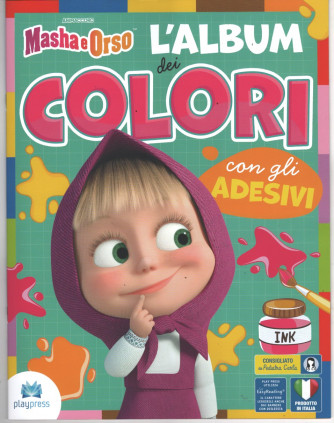 Masha e Orso - L'album dei colori - n. 3 - 30/03/2024 - bimestrale
