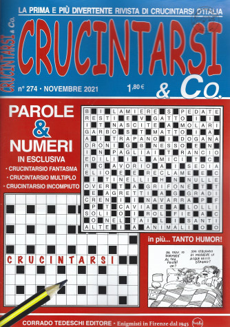 Crucintarsi & Co. - n. 274 - mensile - novembre 2021