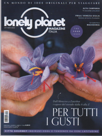 Lonely Planet Magazine  Italia- n. 5 -ottobre - novembre 2022- bimestrale