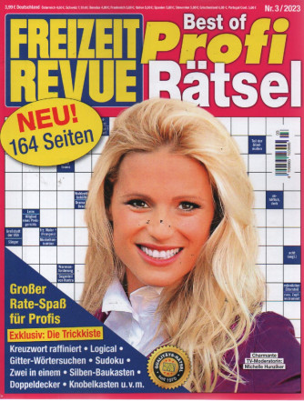Freizeit Revue - Best of Profi Ratsel - n.3/2023 - in lingua tedesca