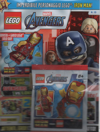 LEGO Avengers  - n. 19 - 16 novembre   2023 - bimestrale - rivista + gioco Lego