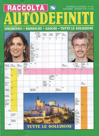 Raccolta Autodefiniti - Uscita n.104 - 1 Novembre 2025