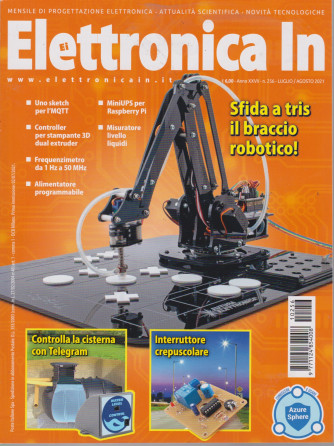 Elettronica In - n. 256 - luglio  2021 - mensile