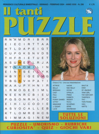 Il tanti puzzle - n. 236 - bimestrale -gennaio - febbraio 2024