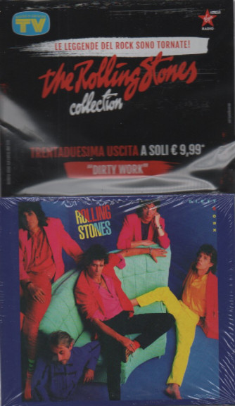 The Rolling Stones Collection - Dirty Work-   n.32 - 27/1/2023 - settimanale