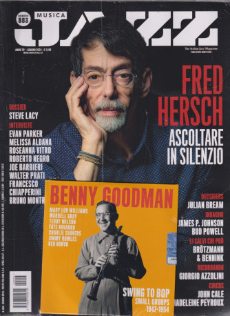 Musica Jazz - n. 883 -  giugno      2024  + cd Benny Goodman