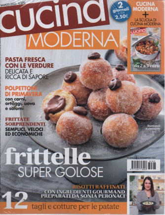 Cucina moderna + La scuola di cucina moderna - n. 3 - mensile - marzo 2023 - 2 riviste