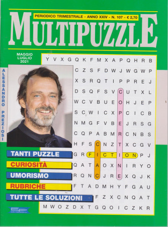 Multi Puzzle - n. 107 - trimestrale - maggio - luglio 2021