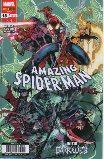 Amazing Spider-Man    - L'uomo ragno - n. 818 - quindicinale -11 maggio    2023