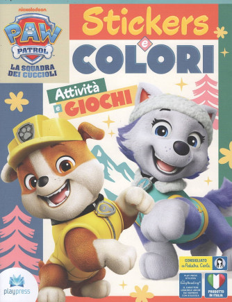 Stickers e Colori - Paw Patrol - Uscita n.25 - 28 Ottobre 2025 - Bimestrale