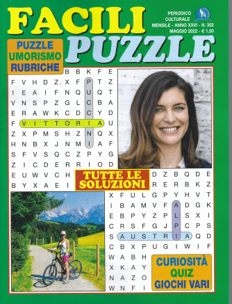 Facili puzzle - n. 302 - mensile  - maggio   2022