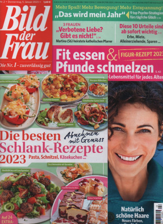 Bild der Frau - n. 2 - 5 januar 2023 - in lingua tedesca