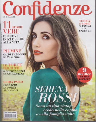Confidenze - n. 6 - settimanale - 26 gennaio 2021