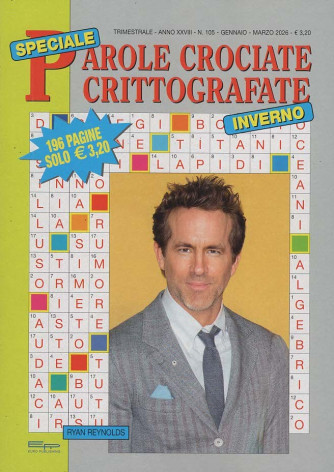 Speciale Parole Crociate Crittografate Inverno - Uscita n.105 - 10 Dicembre 2025 - Trimestrale