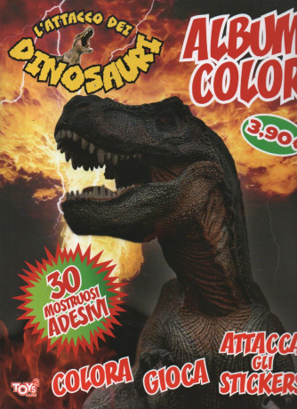 Toys2 Mese - Album color - L'attacco dei dinosauri - n. 36 - bimestrale - 13 luglio 2023