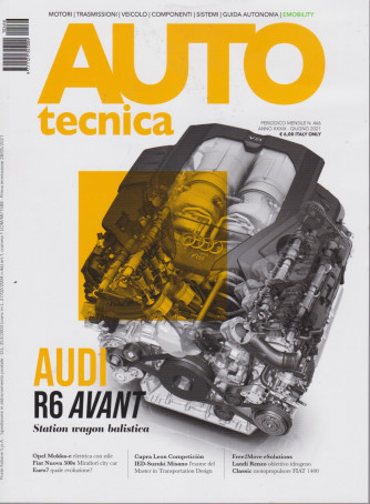 Auto Tecnica - n. 466 - mensile -giugno 2021