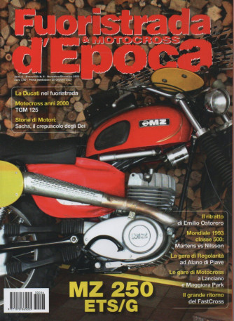 Fuoristrada & Motocross d'Epoca - n. 6 - bimestrale -novembre - dicembre    2023