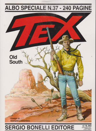 Tex - Albo speciale n. 37 - Old South - giugno 2021 - annuale - 240 pagine