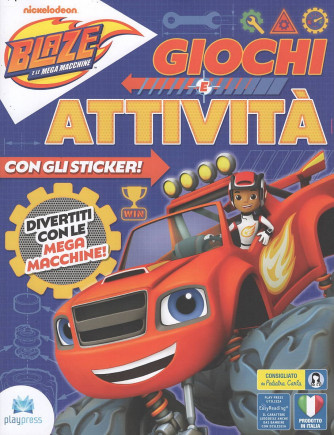 Giochi e Attività - Blaze - Uscita n.1 - 31 Ottobre 2025 - Bimestrale