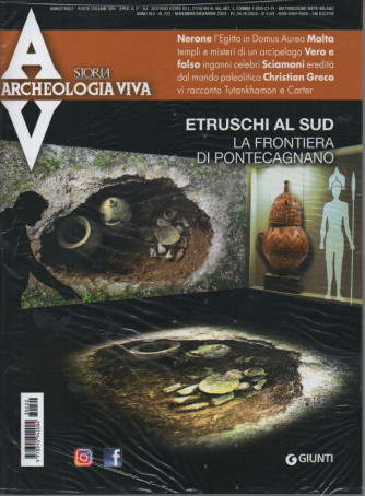 Archeologia viva - n. 222 - bimestrale - novembre - dicembre     2023