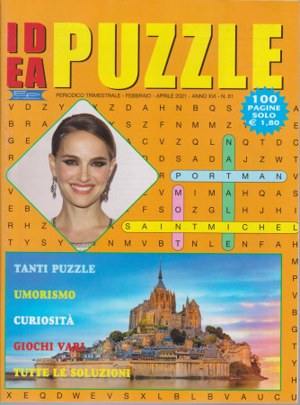 Idea Puzzle - n. 61 - trimestrale - febbraio - aprile 2021 - 100 pagine