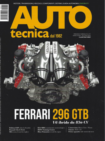 Auto Tecnica - n. 471 - mensile -dicembre - gennaio 2022