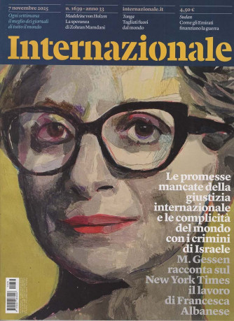 Internazionale - Uscita n.1639 - 8 Novembre 2025 - Settimanale