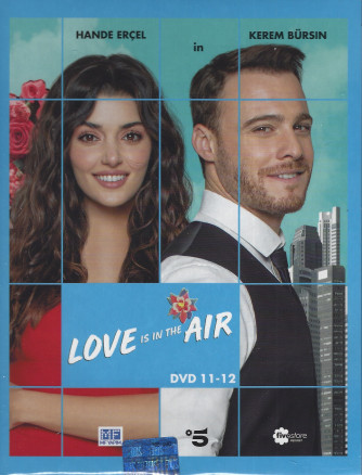Love is in the air - sesta  uscita - 2 dvd + booklet  -  lingua italiano/ turco - n. 30 -19 febbraio 2022