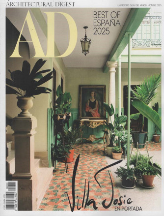 AD Architectural Digest - Uscita n.210 - 21 Ottobre 2025 - Mensile - In lingua spagnola
