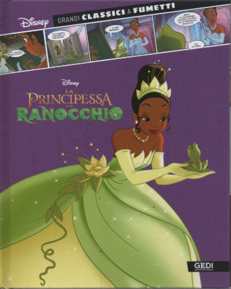 Grandi classici a fumetti -La principessa Ranocchio - n.36 - settimanale - copertina rigida -16/12/2022