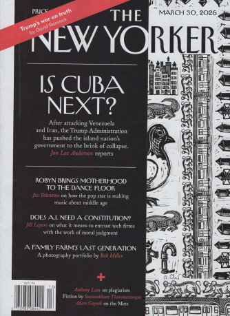 The New Yorker - Uscita n.13 - 16 Aprile 2026 - Settimanale - In lingua inglese